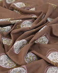 Brown Linen Fabric 99790