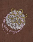 Brown Linen Fabric 99790