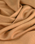Copper Brown Linen Twill fabric