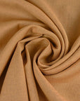 Copper Brown Linen Twill fabric