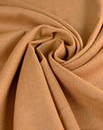 Copper Brown Linen Twill fabric