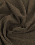 Brown & Oatmeal Suiting Wool 97384