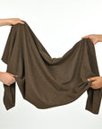 Brown & Oatmeal Suiting Wool 97384