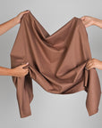 Brown Stretchy Twill Fabric 5688