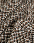 Brown & White Houndstooth Tweed 4561
