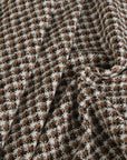Brown & White Houndstooth Tweed 4561