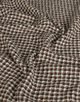 Brown & White Houndstooth Tweed 4561
