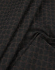 Brown and Black Jacquard Fabric 99767