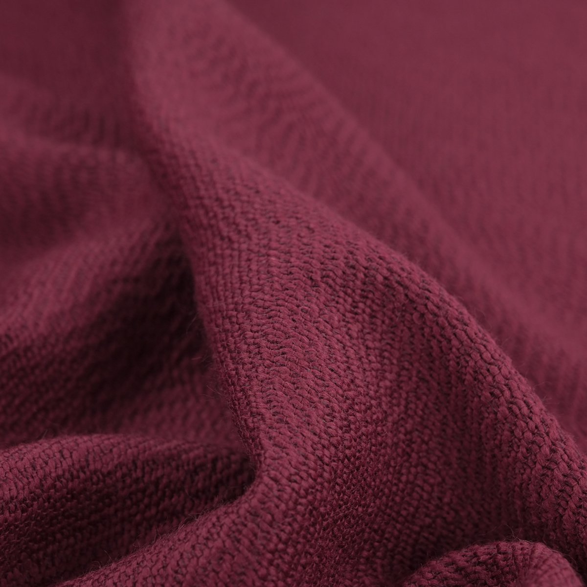 Burgundy Bouclé Fabric 96871