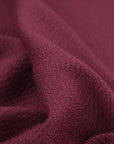 Burgundy Bouclé Fabric 96871