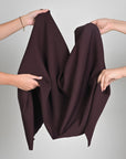 Burgundy Crepe Fabric 96679