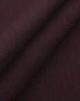 Burgundy Double Weave Crepe Fabric 96863