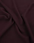 Burgundy Double Weave Crepe Fabric 96863