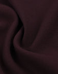 Burgundy Double Weave Crepe Fabric 96863
