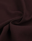 Burgundy Double Weave Crepe Fabric 96863