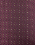 Burgundy Geometric Jacquard 4147