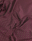 Burgundy Geometric Jacquard 4147