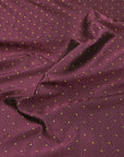 Burgundy Geometric Jacquard 4148