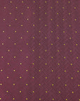 Burgundy Geometric Jacquard 4148