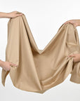 Camel Light Twill Fabric 96676