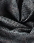 Charcoal Prince of Wales Flannel 3797