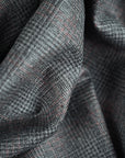 Charcoal Prince of Wales Flannel 3797