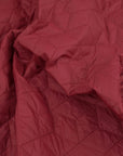 Cherry Red Quilted Fabric 4568