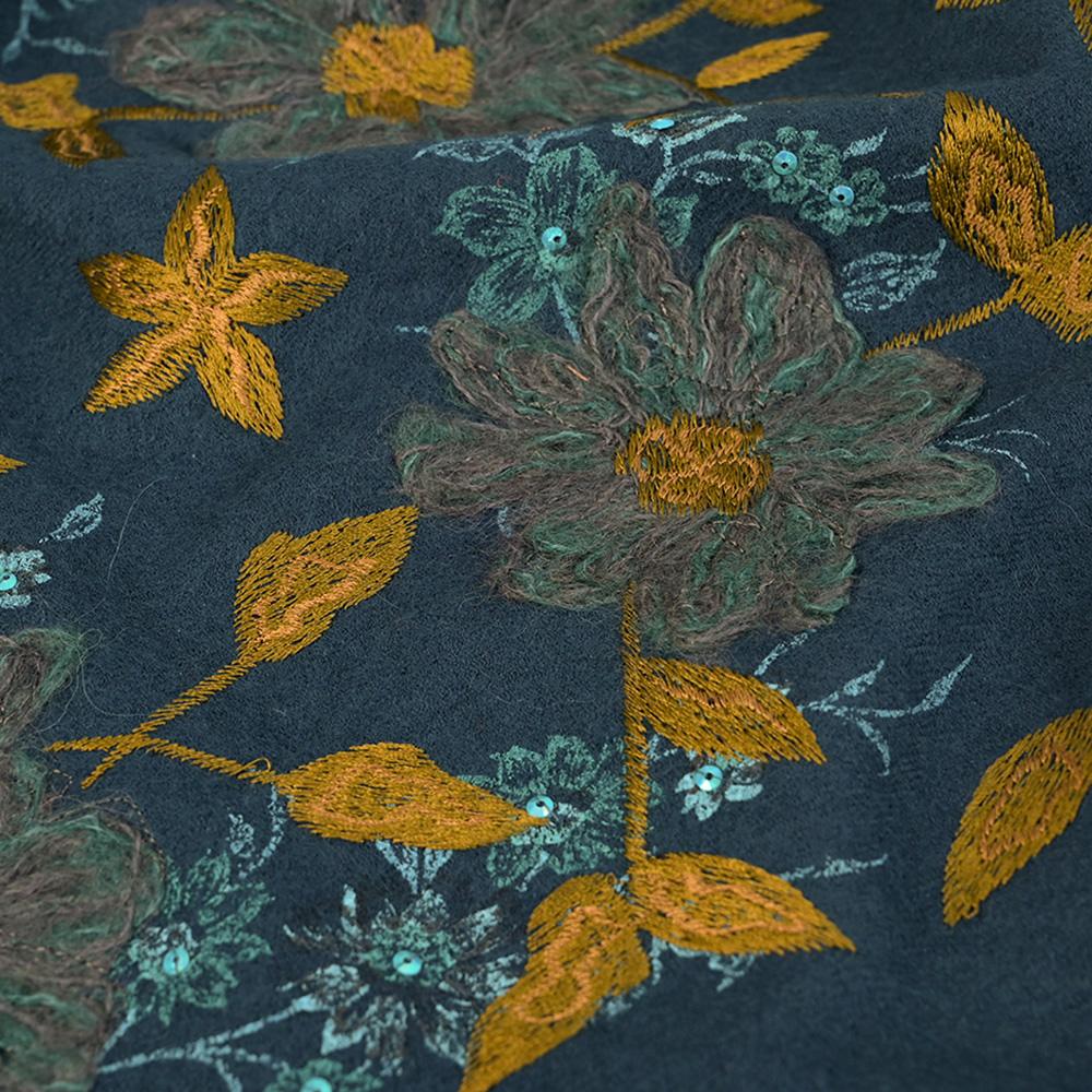 China Blue Coating Fabric 99785 - Fabrics4Fashion