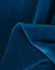 Cobalt Blue Velvet Fabric 6314
