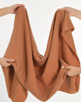 Copper Brown Twill Fabric 6183
