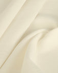 Cream Crepe Fabric 3537