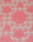 Cream Red Geometric Jacquard 99817 - Fabrics4Fashion