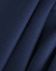 Dark Blue Melton Fabric 4548