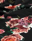Floral Print Lurex Jersey 3772 - Fabrics4Fashion
