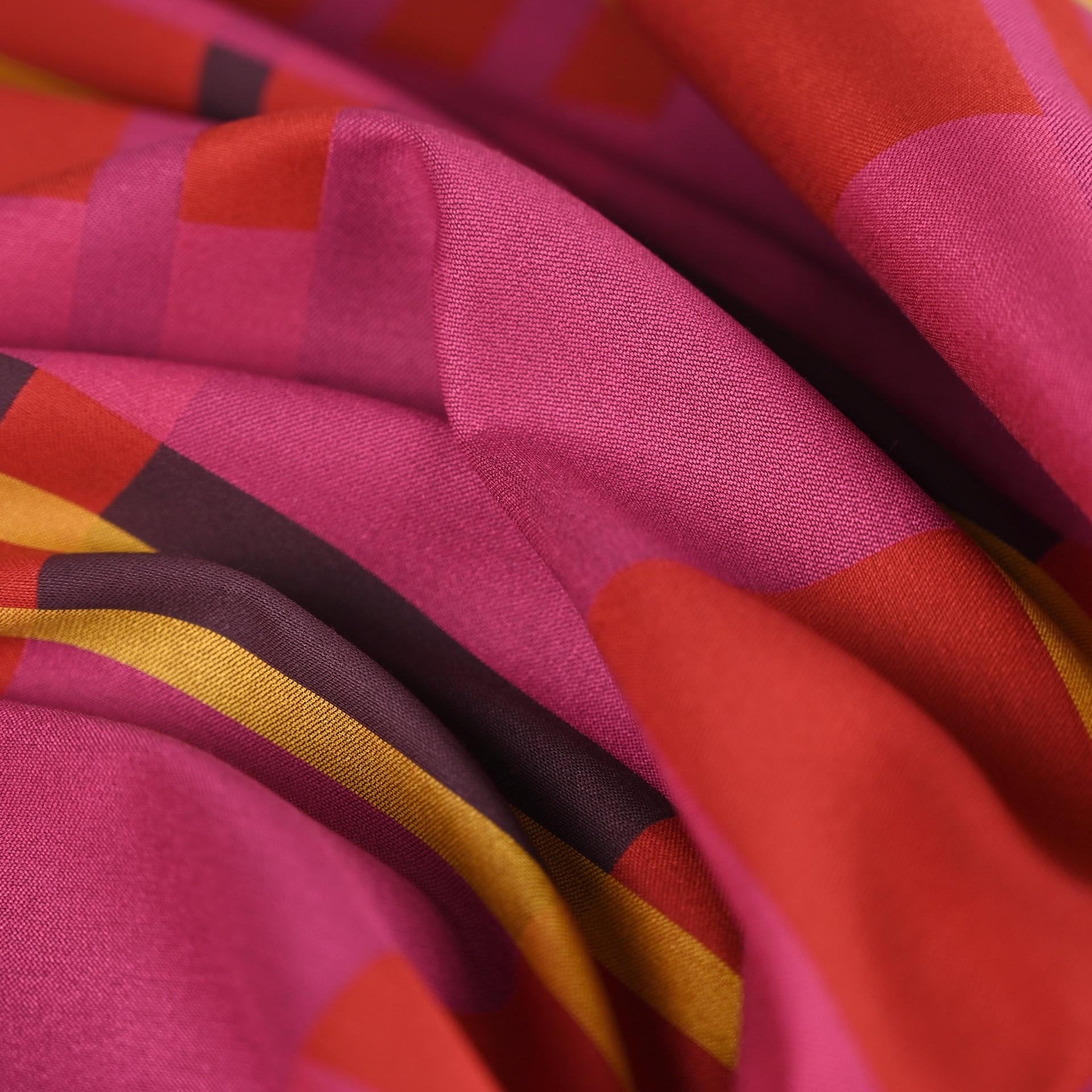 Fuchsia Check Jacquard 4246