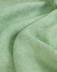 Green Linen Fabric 418