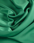 Green Satin fabric