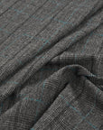 Grey Check Suiting Flannel 4817