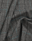 Grey Check Suiting Flannel 4817