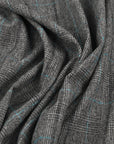 Grey Check Suiting Flannel 4817