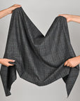 Grey Check Suiting Flannel 4817