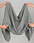 Grey Herringbone Suiting Flannel 97179