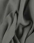Grey Poly Rib 96357