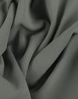 Grey Poly Rib 96357