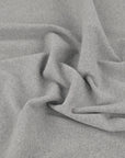 Grey Rib Stretch Knit Fabric 96512