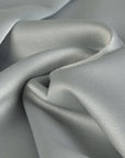 Grey Satin Crepe Fabric 3991
