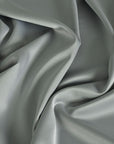 Grey Satin Crepe Fabric 3991