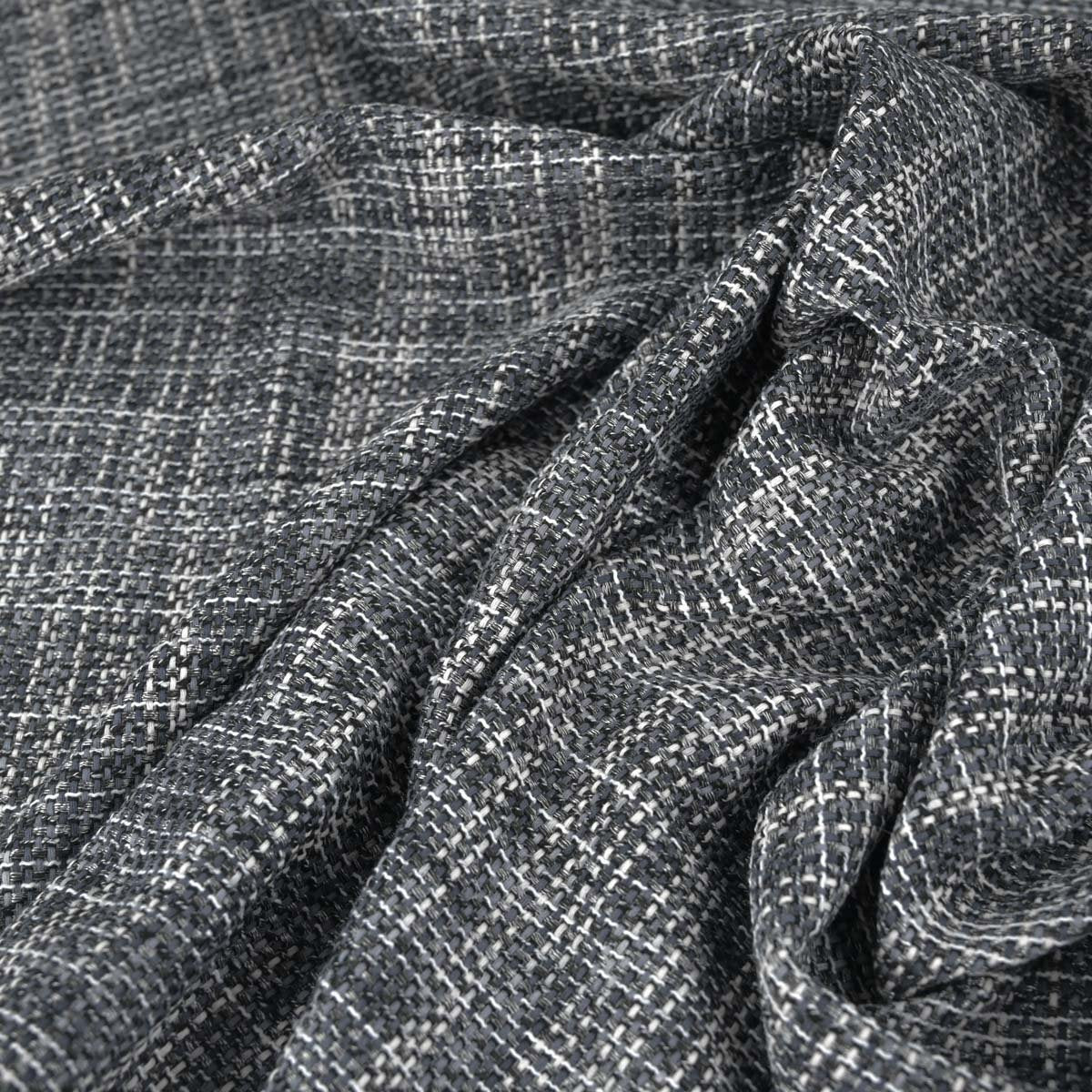 Grey Tweed Fabric 96487