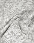 Ivory Abstract Jacquard Fabric 97603