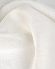Ivory Floral Jacquard 5585 - Fabrics4Fashion